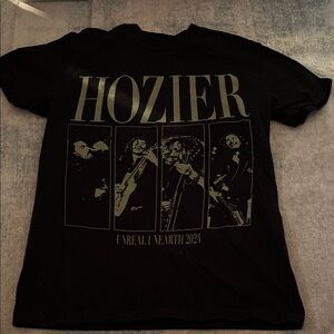 Hozier Black Graphic T-Shirt